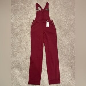 Judy Blue Women's Red Jeans Overalls